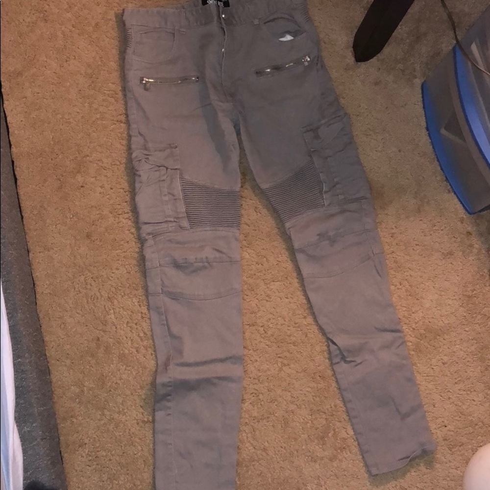Gray Jeans